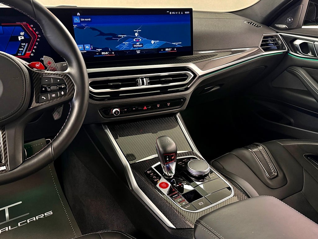 BMW M4 Competition xDrive Coupé 510HK Carbon Seats Ceramic bild 4