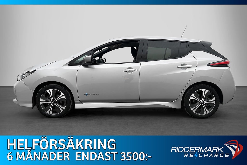 Nissan Leaf 40 kWh Tekna BOSE 360° Navi Rattvärme