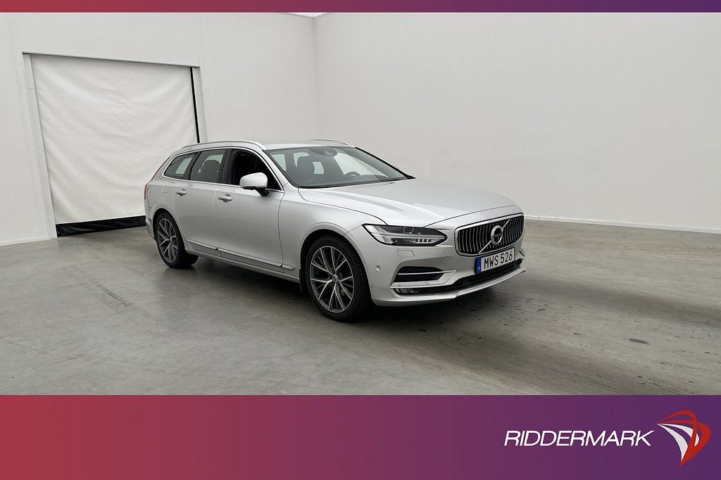 Volvo V90 D3 AWD Inscription VOC Värm B&W HUD 360° Navi Drag