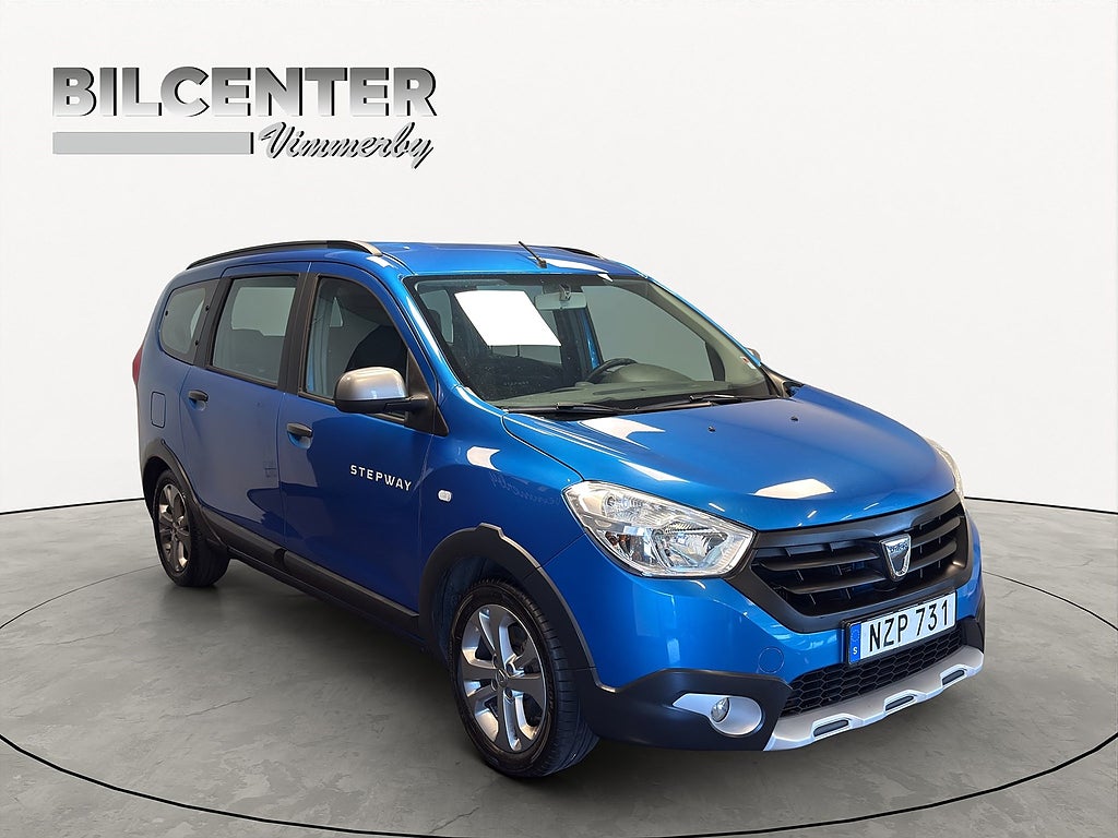 Dacia Lodgy Stepway 1.2 TCe 7-Sits Välskött Drag