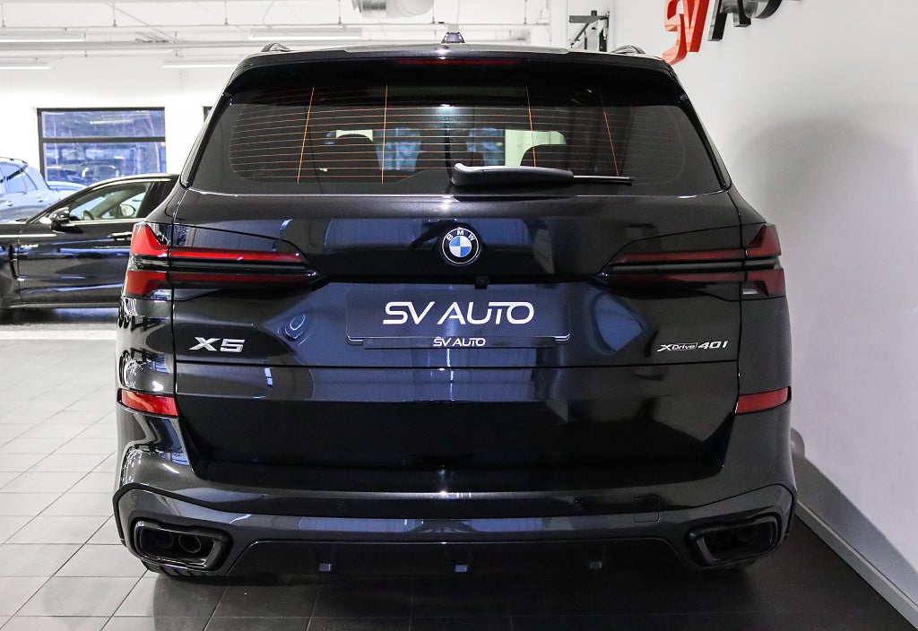 BMW X5 xDrive40i M Sport Innovation Sky Lounge B&W Carbon Luftfjädring