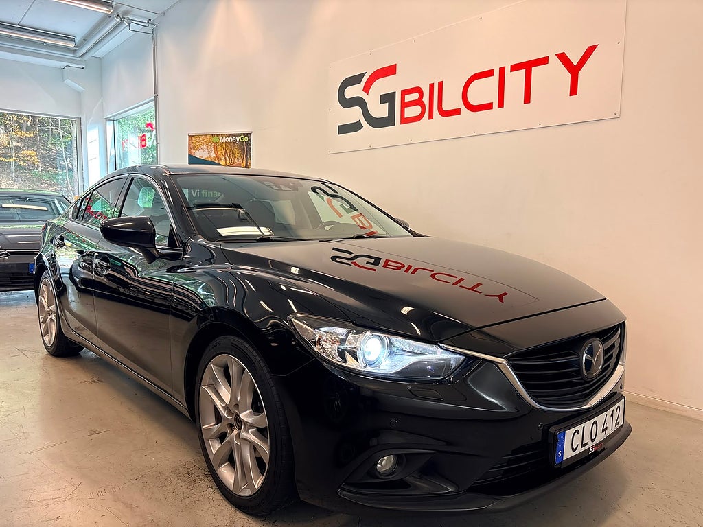Mazda 6 SEDAN 2.2 SKYACTIV-D FACELIFT BACKKAMERA 0% RÄNTA 