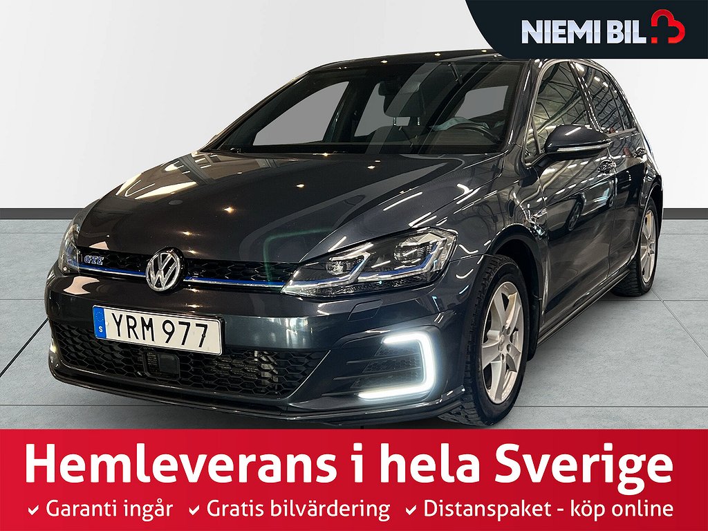 Volkswagen Golf GTE 1.4 TSI S&V-hjul/Carplay/Pvärm/Dragkrok