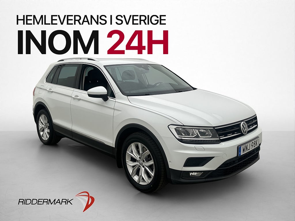 Volkswagen Tiguan 2.0 TSI 190hk Cockpit Värmare Kamera Drag