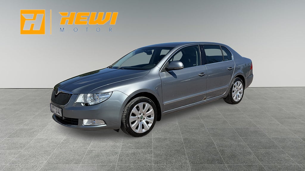 Skoda Superb 1.8 TSI 160HK Elegance|Nybesiktad|Dragkrok|El-stolar|AC