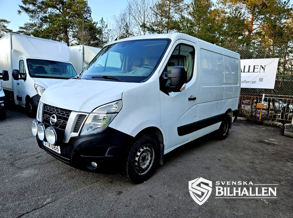 Nissan NV400 2.3 dCi L1H1 Verks.Inredd Moms Nyserv. Besiktad
