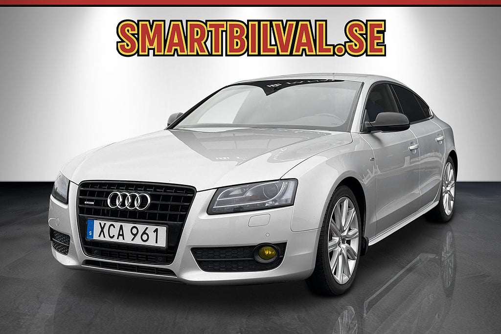 Audi A5 Sportback 3.0 TDI V6 Quattro S-Line Aut B&O ljud