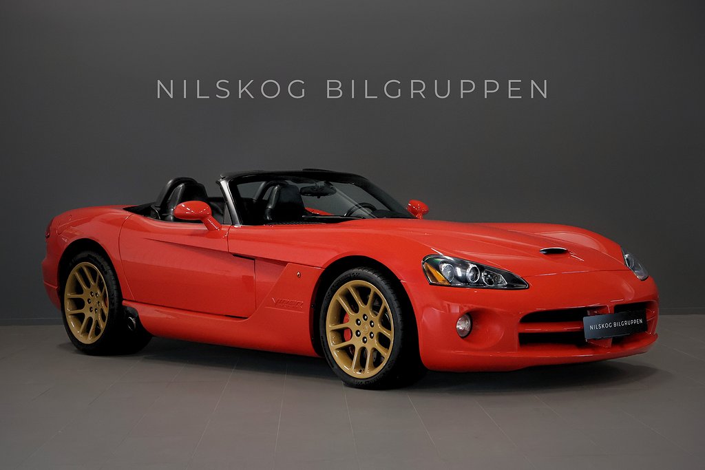 Dodge Viper SRT-10 Roadster 507hk | 8.3L V10 | Clean title