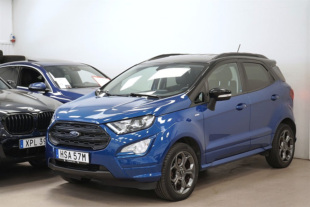 Ford Ecosport 1.0 EcoBoost ST-Line GPS APPLECARPLAY 1 ÄGARE S&V HJUL