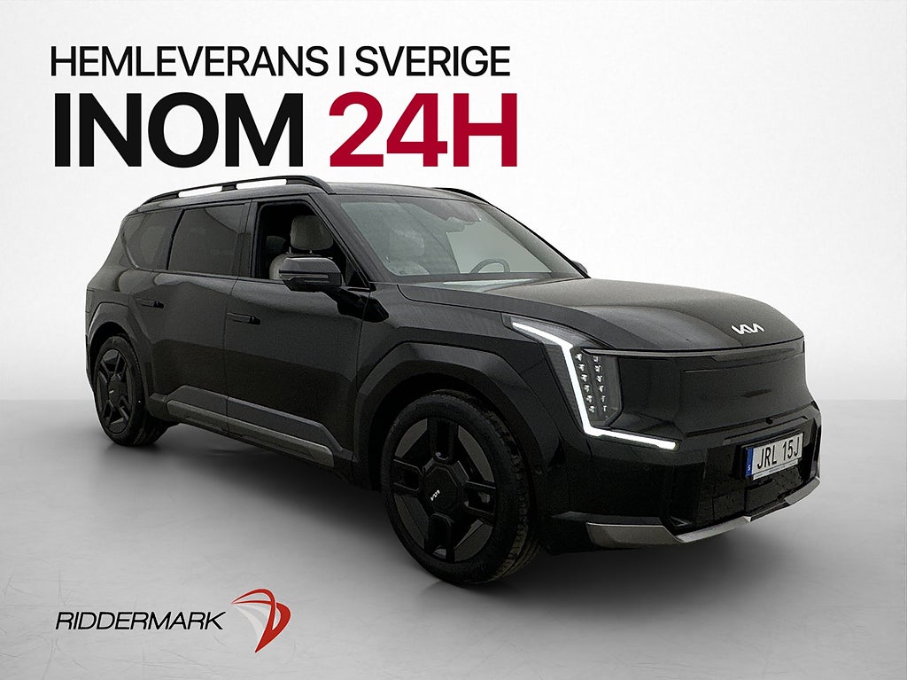 Kia EV9 AWD GT-Line 7 Sits Pano HUD Meridian Dragkrok 360°