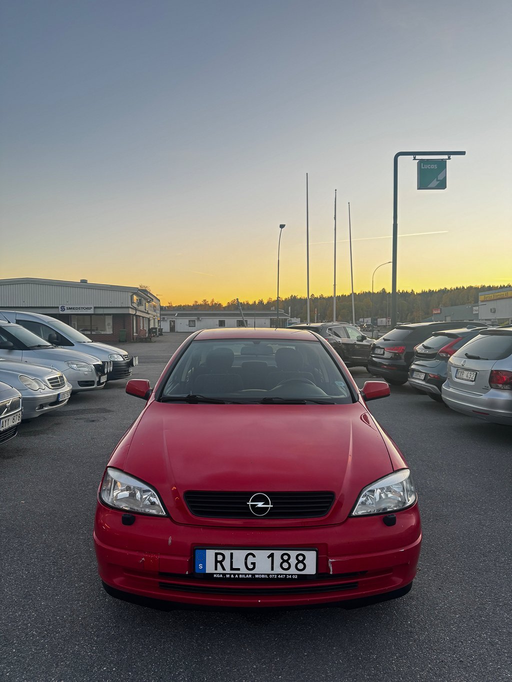 Opel Astra 1,6i 5d Edition 20of2000 / Nybesiktad