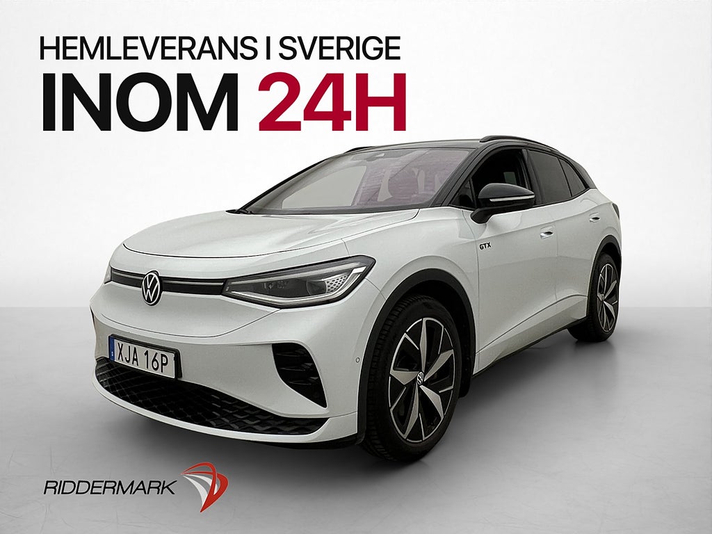 Volkswagen ID.4 299hk GTX Drag Navi Kamera A-Carplay Värmare