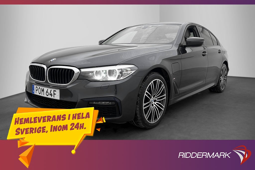 BMW 530e xDrive iPerformance M Sport H/K Drag Skinn Kamera