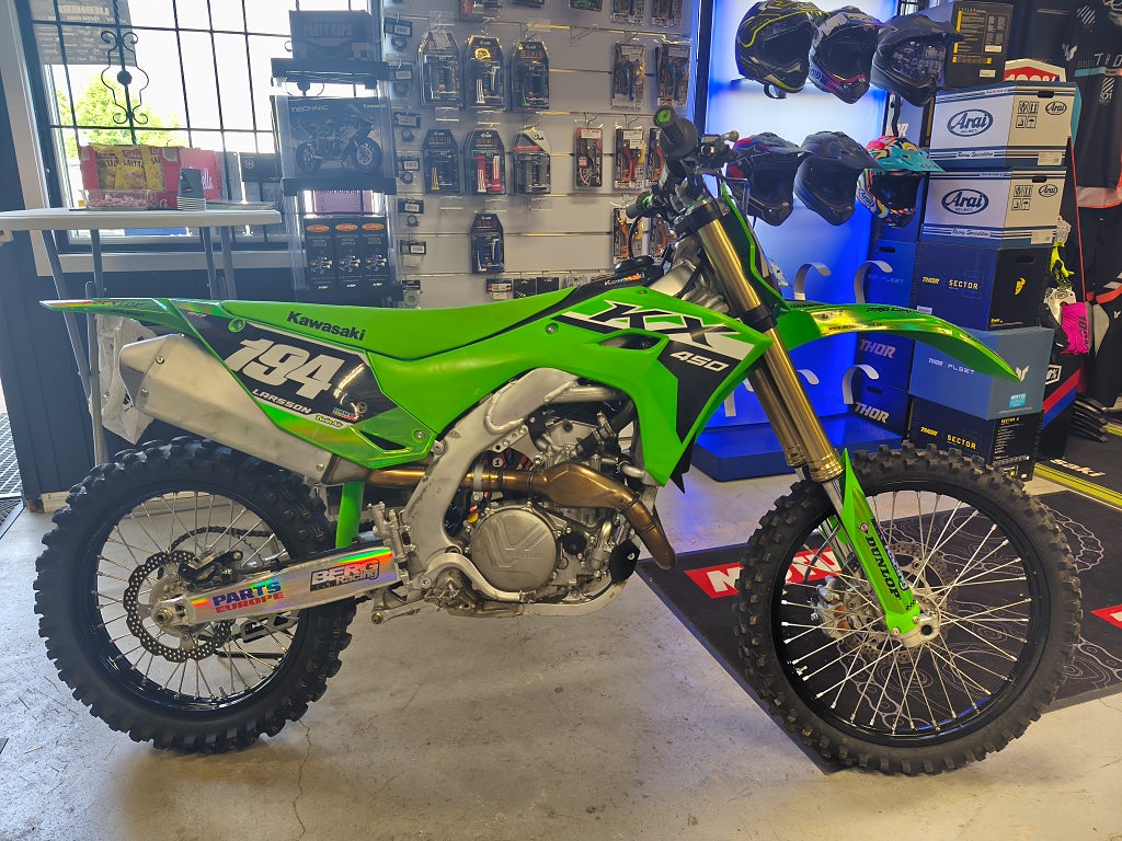 Kawasaki KX 450 Få timmar 