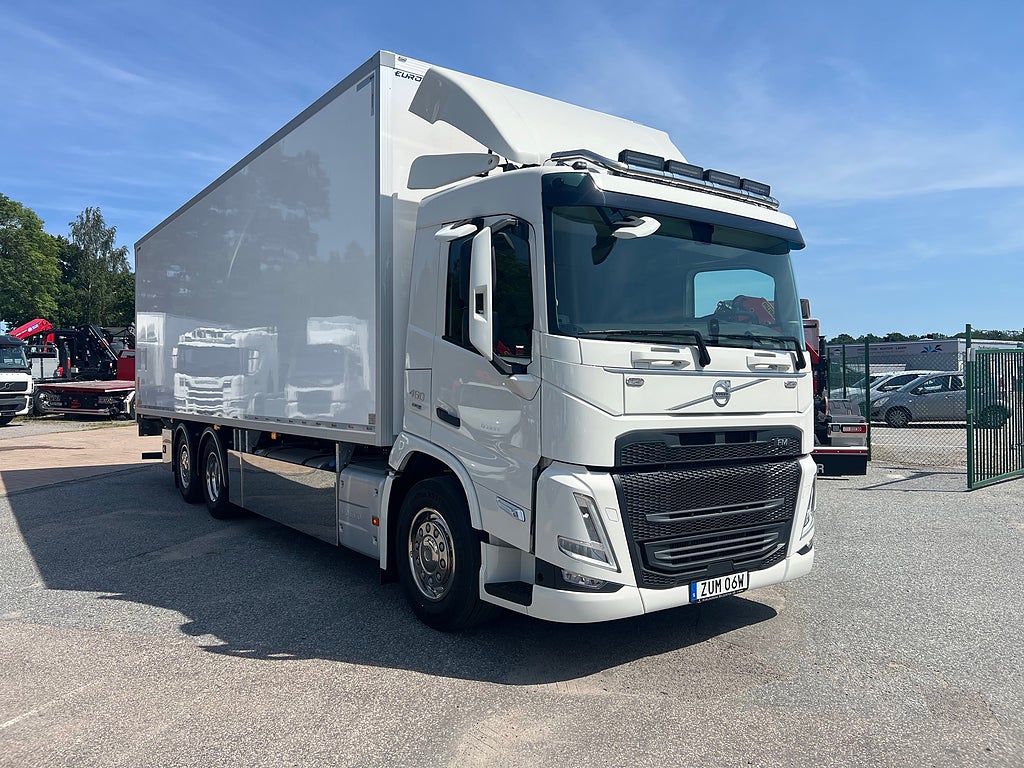 Volvo FM13 460 6x2*4 Kylbil Frysbil Dubbla lastplan 21 Pall