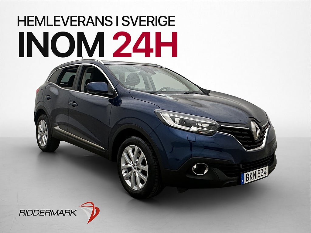 Renault Kadjar 1.2 TCe EDC 130hk ZEN Navi Farthållare BT