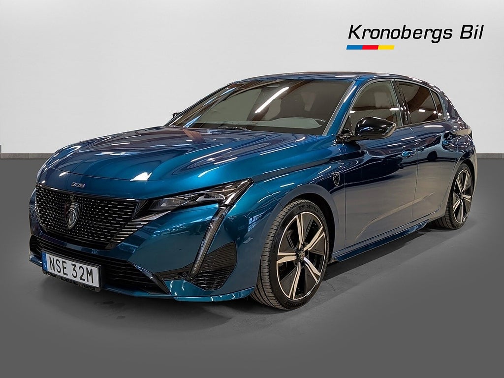 Peugeot 308 GT 1.2 PureTech 130hk Aut Nav/360° kamera