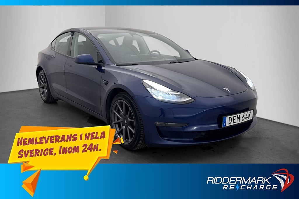 Tesla Model 3 Long Range AWD Autopilot Svensksåld