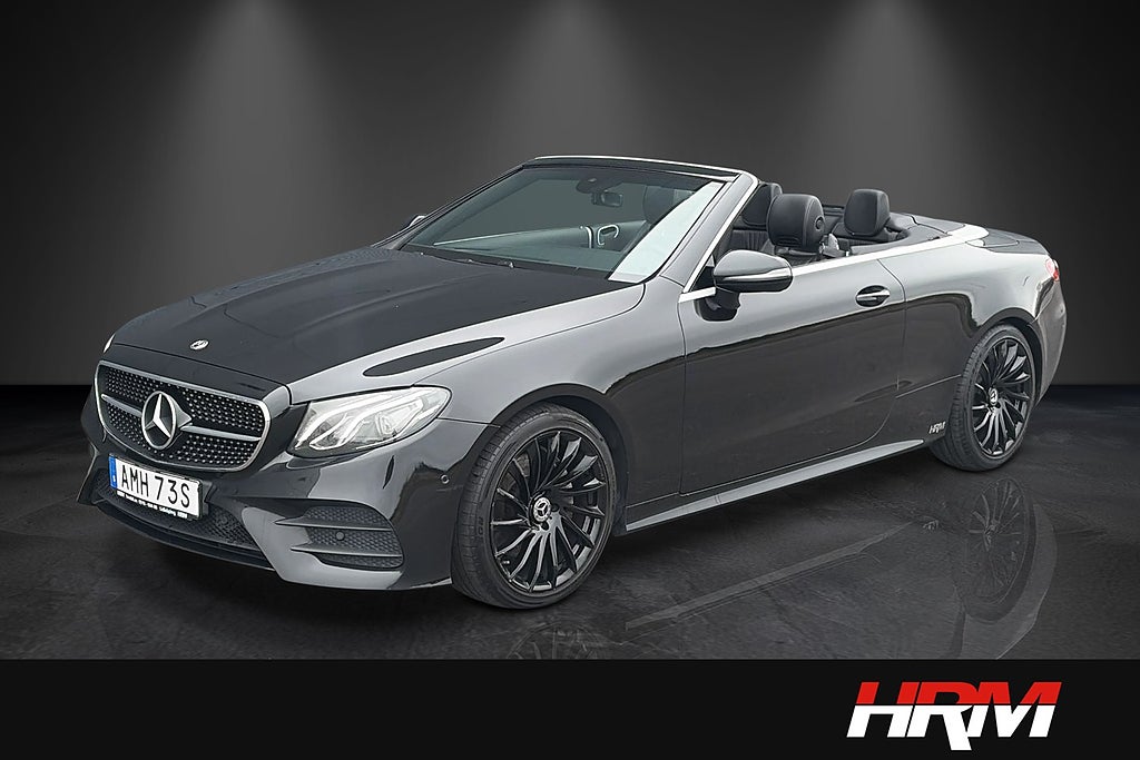 Mercedes-Benz E 200 Cabriolet 9G (184hk) AMG-Line