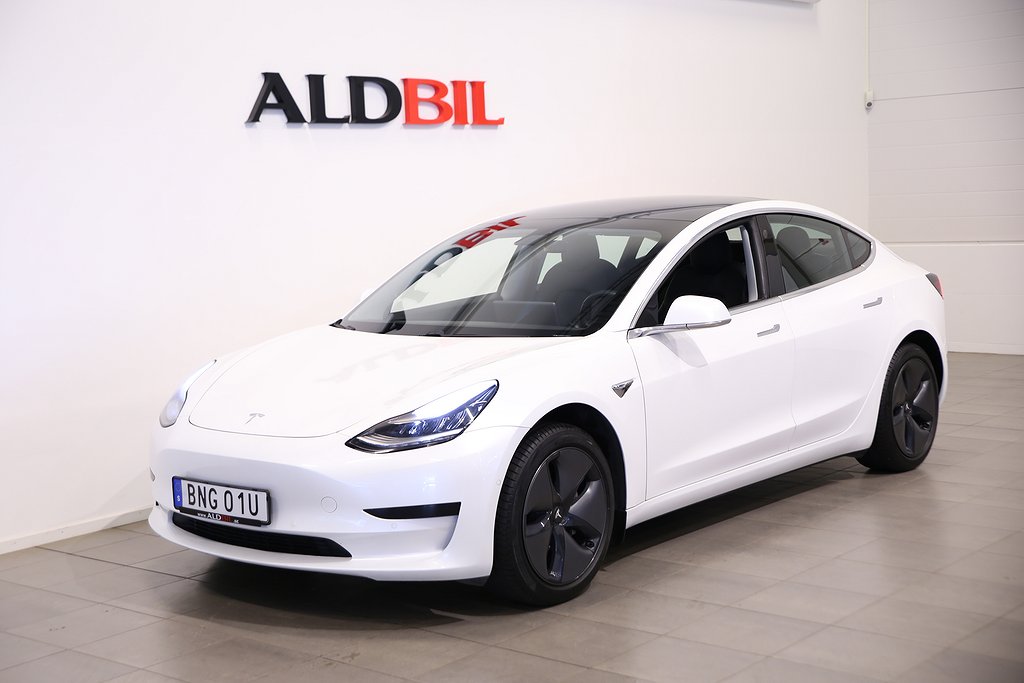 Tesla Model 3 Standard Range Plus 258hk RWD / Läder / Pano / Navi