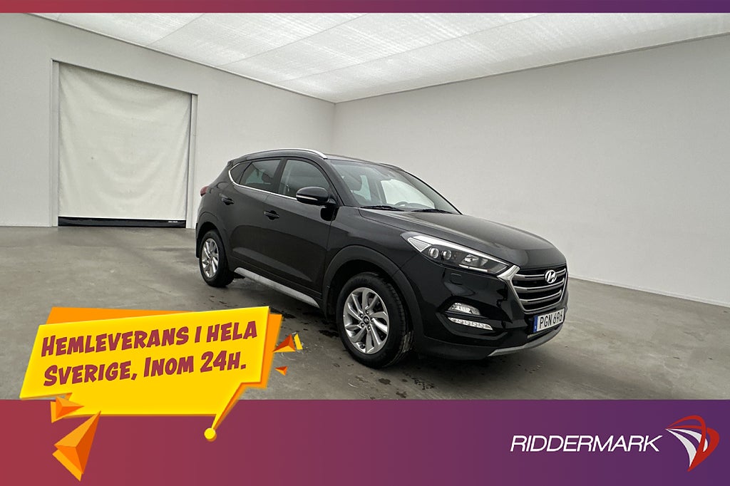 Hyundai Tucson 1.6 AWD Dragkrok Kamera Navi Lane Assist