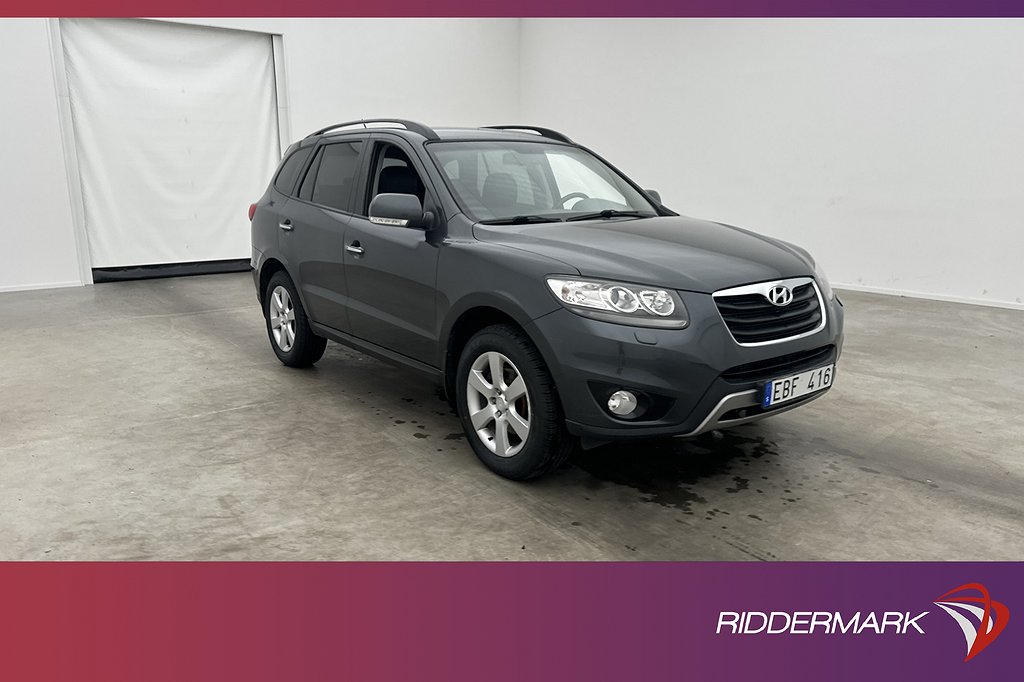 Hyundai Santa Fe CRDi 4WD 197hk Premium Skinn 4,95% Ränta