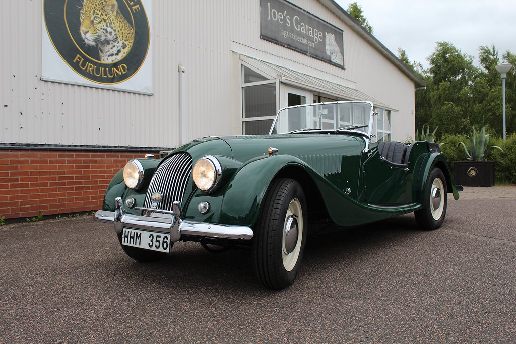 Morgan Plus 4 4 seater, sv. såld, LHD, helrenoverad