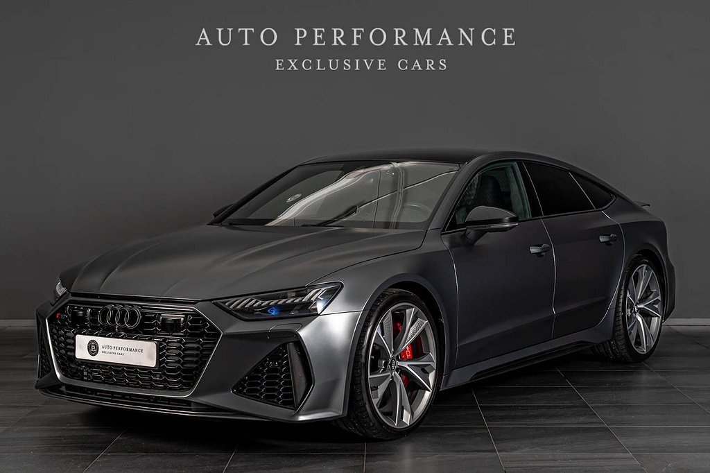 Audi RS7 Sportback 600hk Obs! Spec. / Hemleverans /