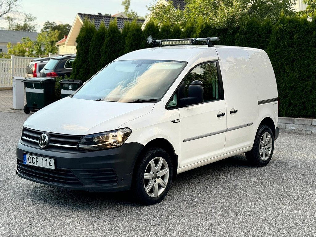 Volkswagen Caddy 2.0 TDI BlueMotion DSG nybesiktad 150 hk 