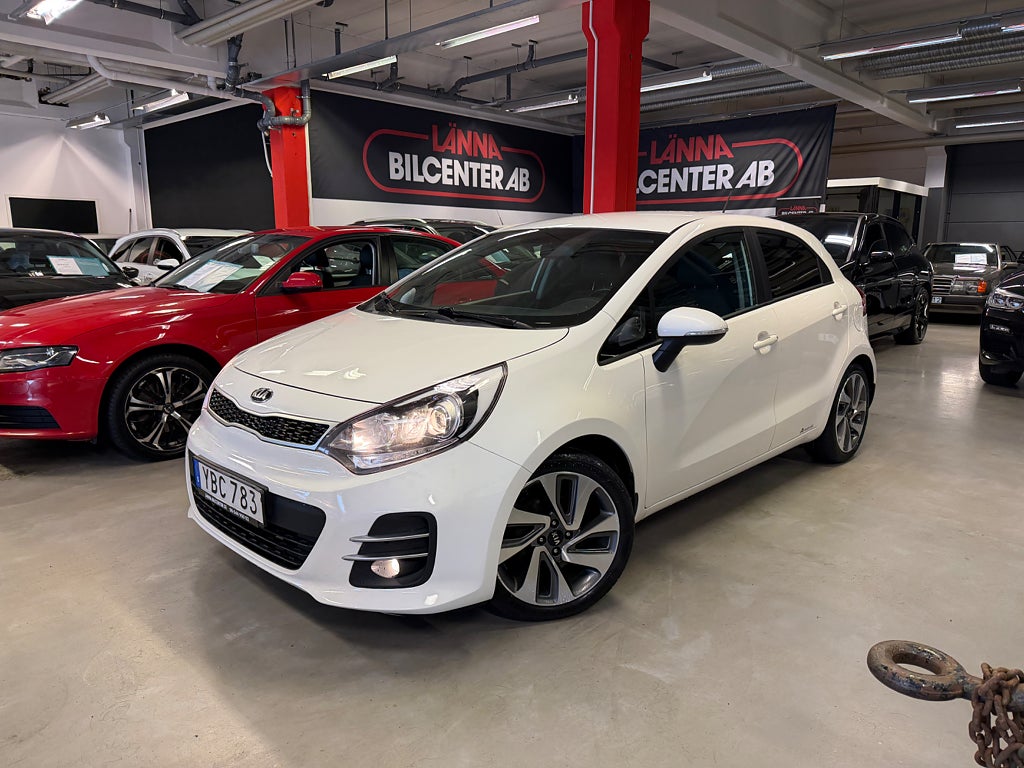 Kia Rio 1.2 CVVT 1 ägare Kamera PDC Ny servad Ny besiktad