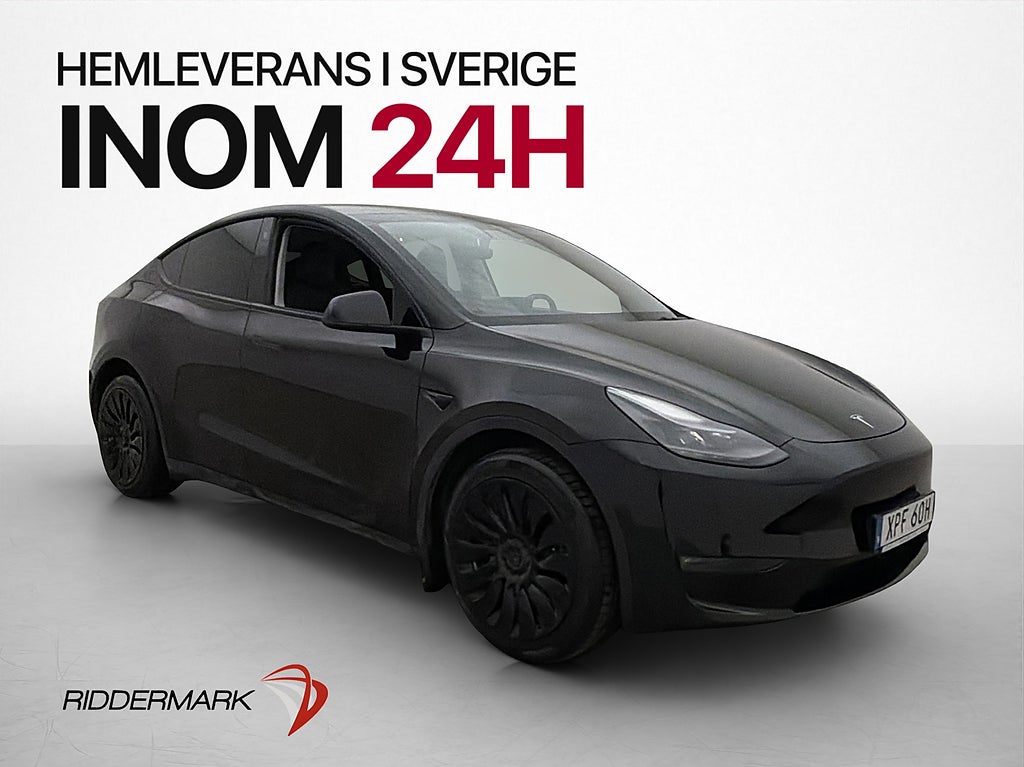 Tesla Model Y Long Range AWD Autopilot Rattvärme Svensksåld