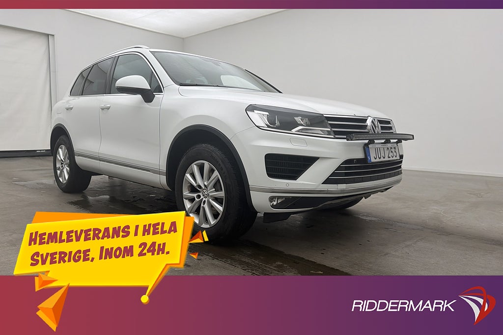 Volkswagen Touareg 3.0 V6 TDI 4M Värmare Skinn Drag Ledramp