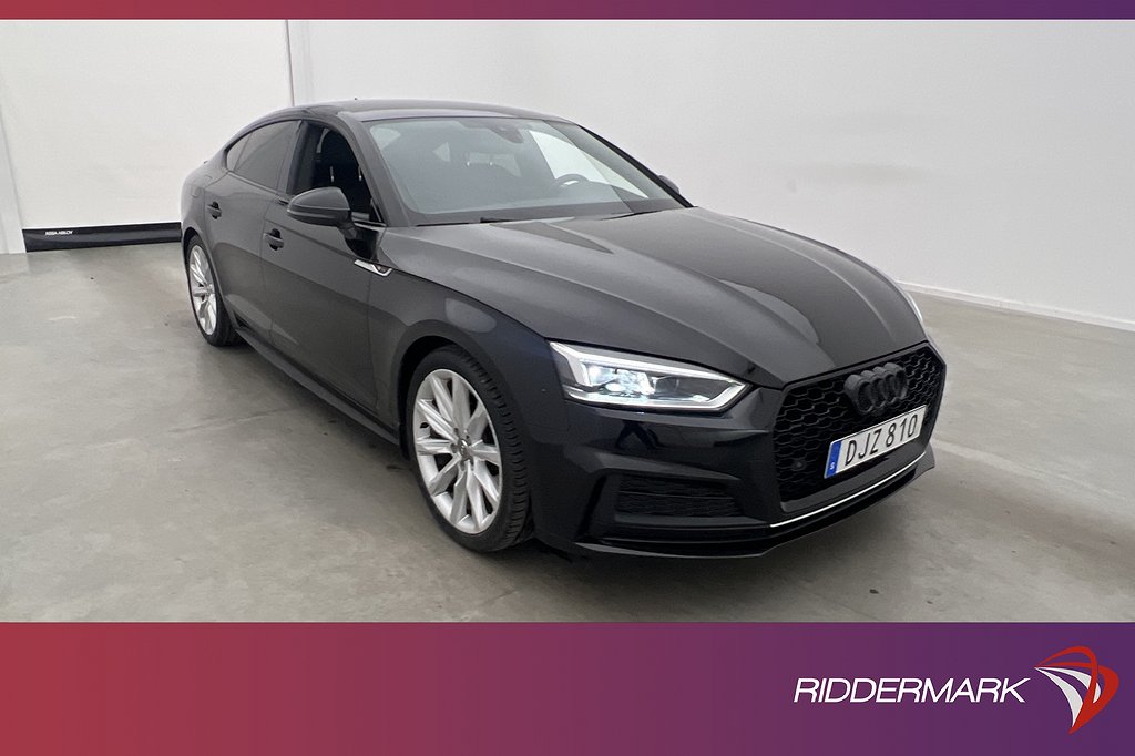 Audi A5 SB 2.0 TFSI Q 252hk S-Line Halvskinn Sensorer