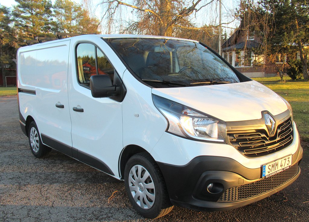 Renault Trafic 1,6 dCi Skåp L1 H1 med Verkstadsinredning 