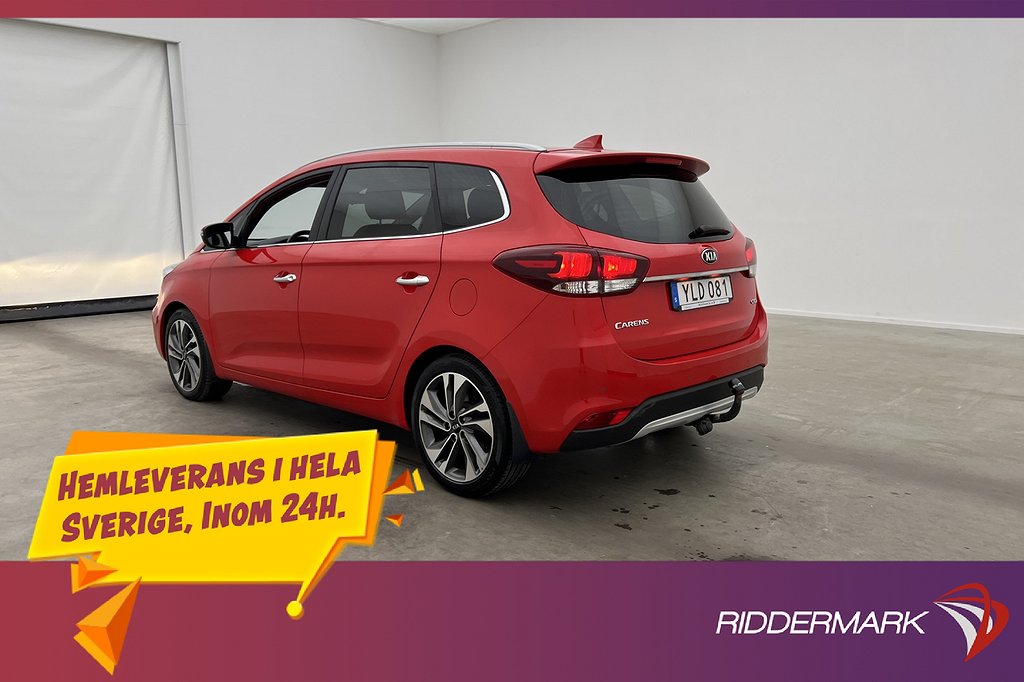 Kia Carens 1.7 115hk 7-Sits Rattvärme M&K-värm Kamera Navi