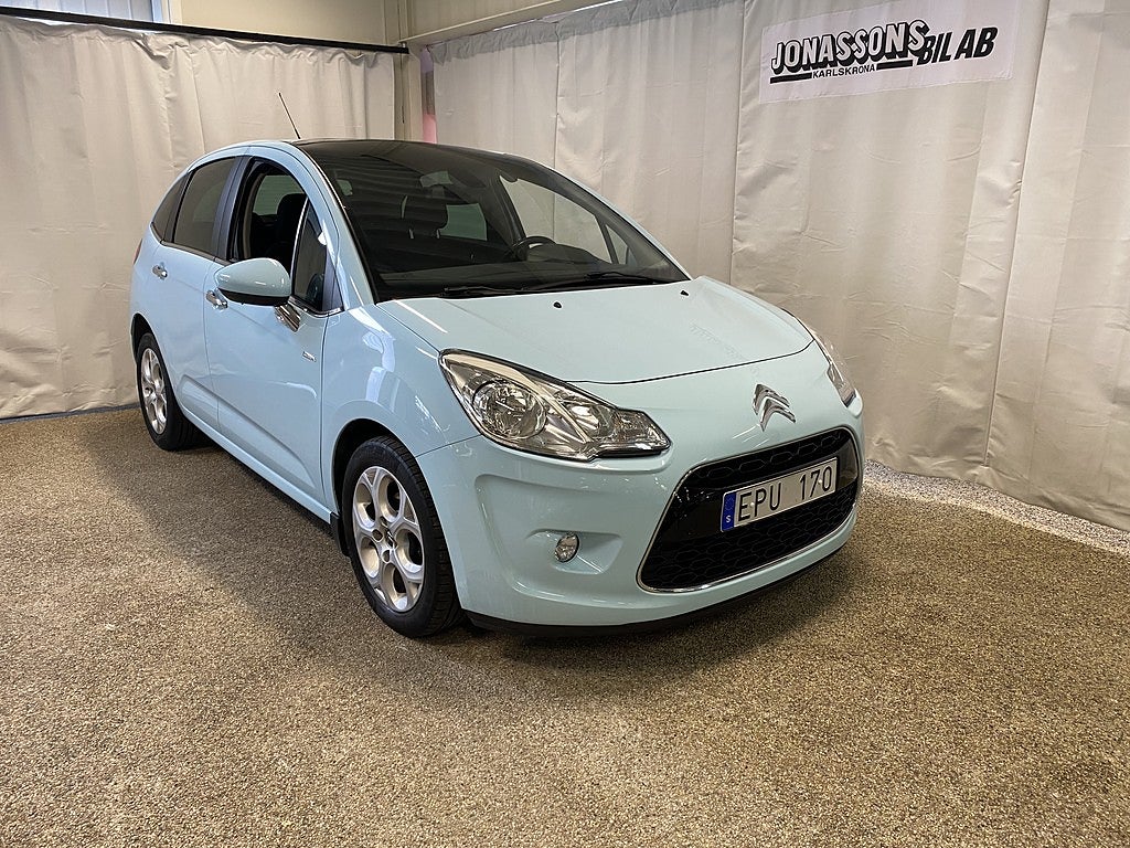 Citroën C3 Exclusive 1.6 HDi 90 Man, Pano.ruta