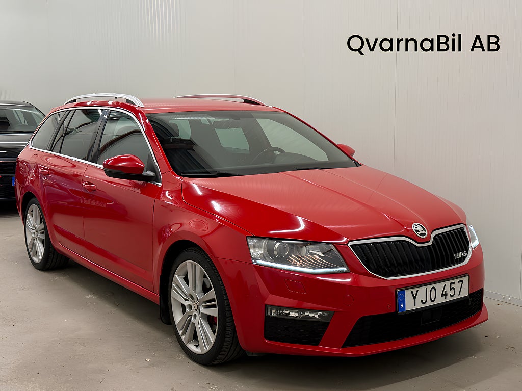 Skoda Octavia RS  2.0 TDI 4x4 RS 184hk *K-rem bytt/Drag/Kamera/Navi*
