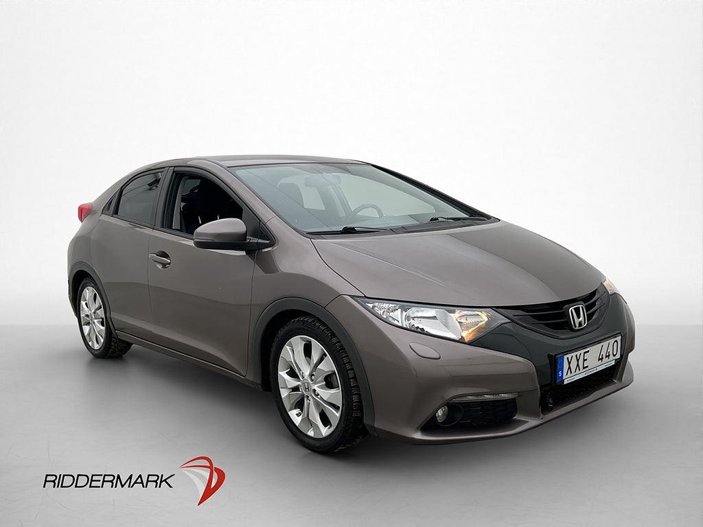 Honda Civic 1.8 i-VTEC Automat 142hk Sport Kamera M-Värmare