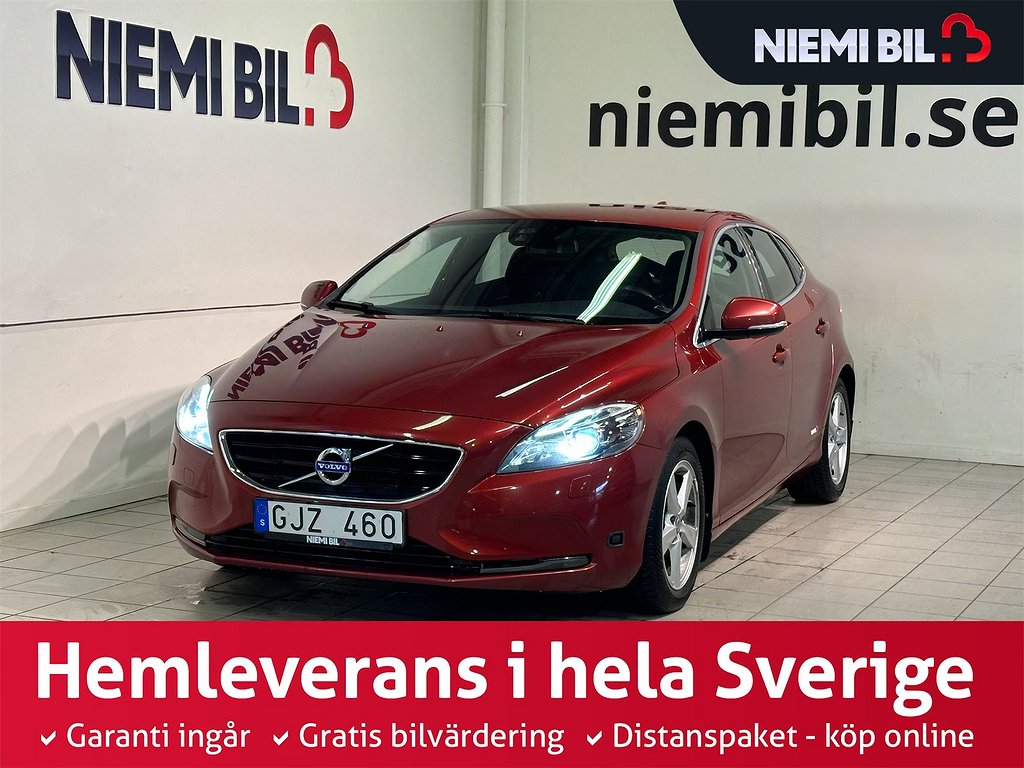 Volvo V40 D2 Momentum Drag Pvärm Psens Kamrem bytt S/V-hjul