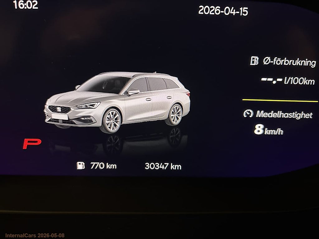 Seat Leon León 1.5 eTSI P-värmare, Drag Teknikpaket, Vision Plus,