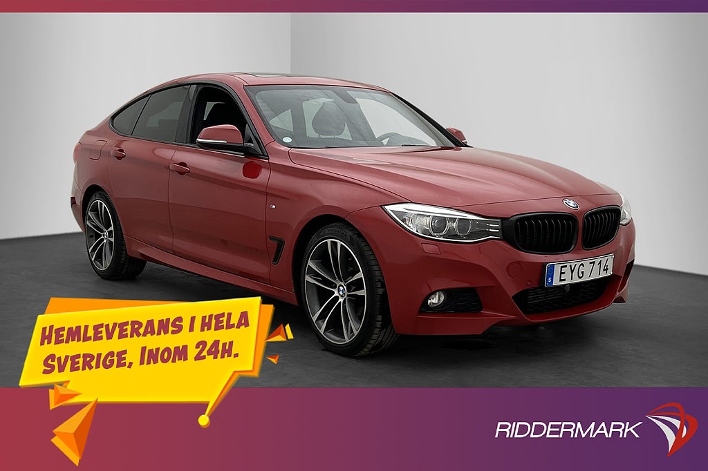 BMW 320 d xDrive GT 190hk M Sport M&K Värm Dragkrok Pano