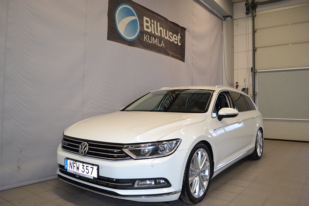 Volkswagen Passat Sportscombi 2.0 TDI GT 4Motion Aut Drag Värmare 190hk