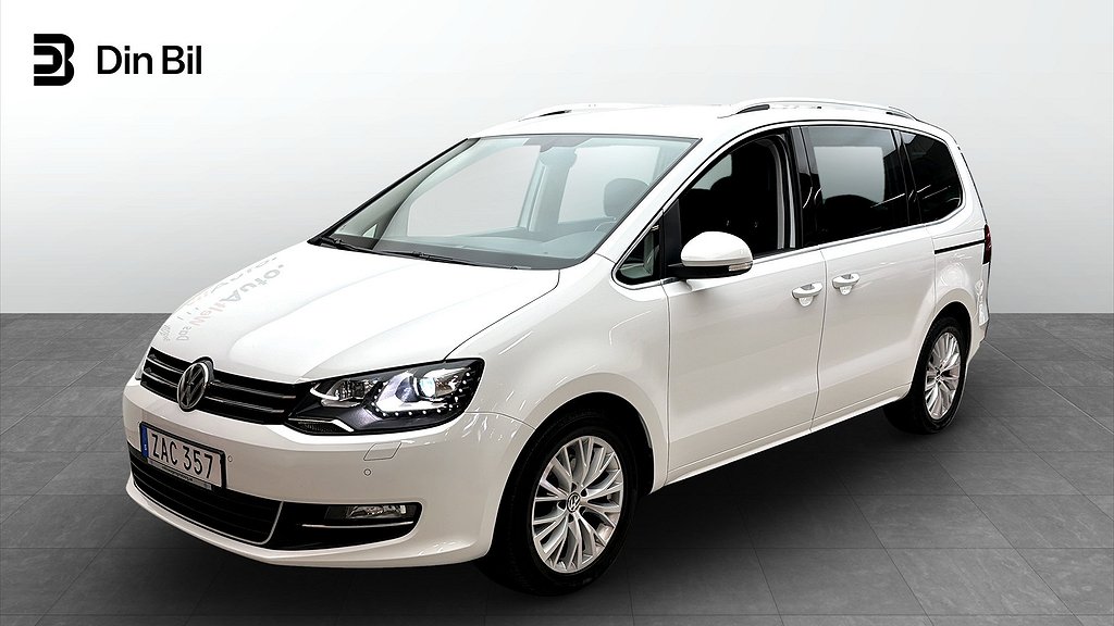 Volkswagen Sharan TDI184 4M DSG/Dragpkt/Värmare/Premiumpkt