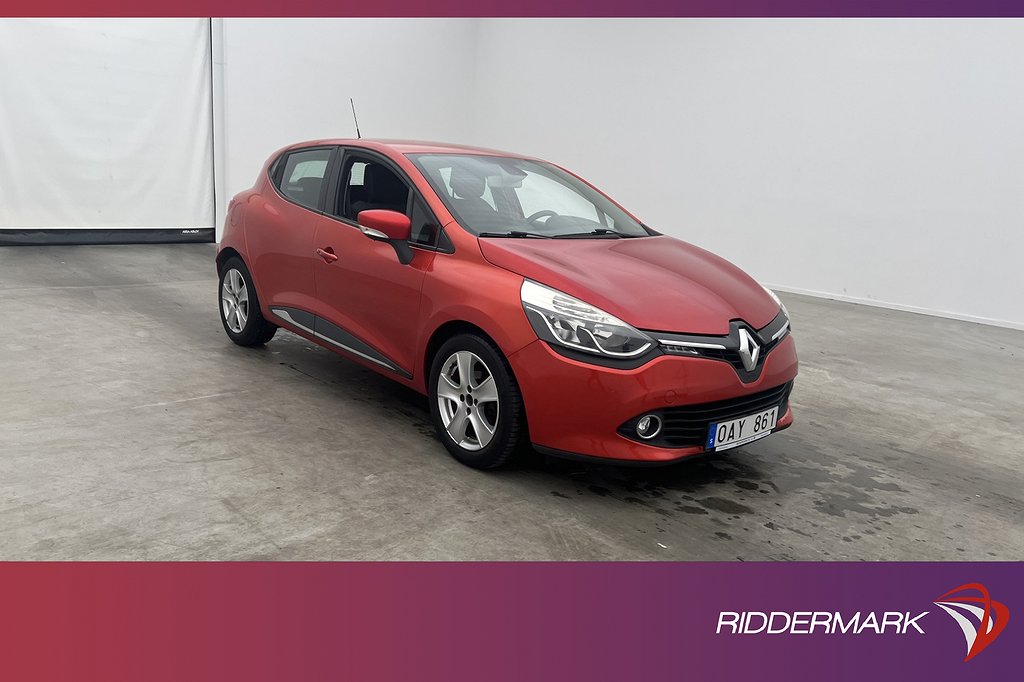 Renault Clio 0.9 TCe 90hk Zen Navi Farthållare 0,45l/mil