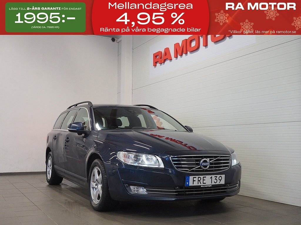 Volvo V70 D4 Momentum | Drag | Navi | VOC | D-Värm 2015