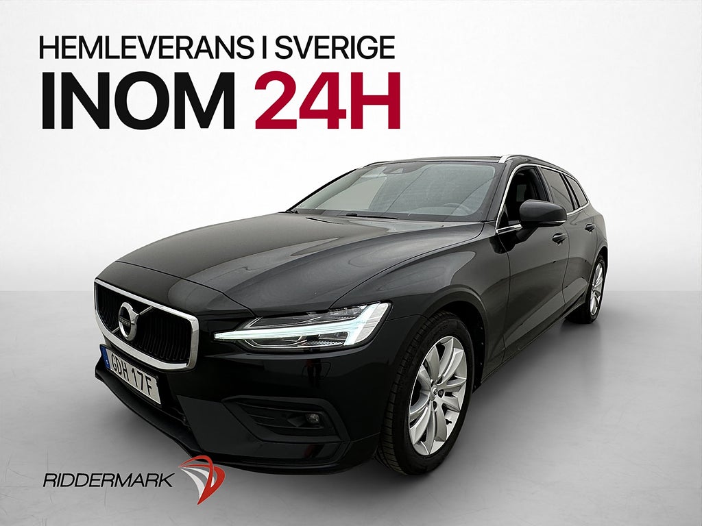 Volvo V60 B4 Advanced VOC Värm Kamera CarPlay Rattvärme