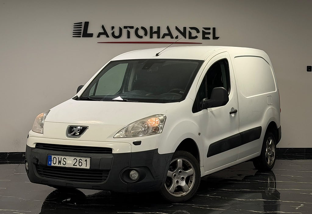 Peugeot Partner Van Utökad Last 1.6 HDi Nybesiktigad 90Hk