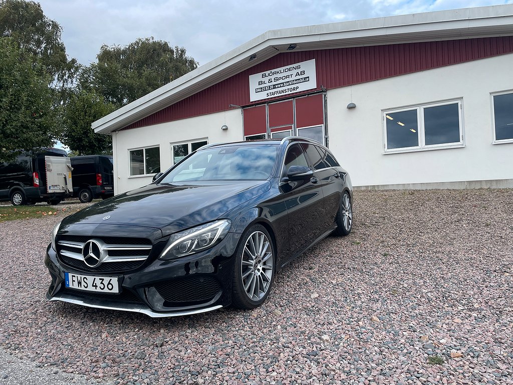 Mercedes-Benz C 220 T d 9G-Tronic AMG Line 19" hjul , Euro 6