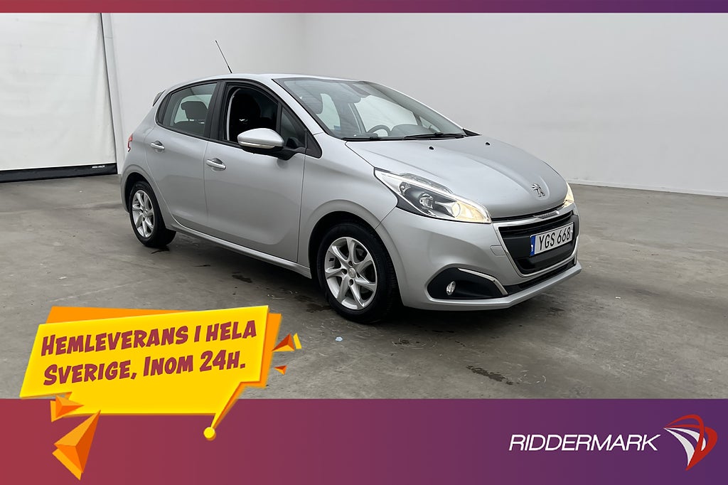 Peugeot 208 1.2 Automat PureTech Kamera låg Skatt Nyservad