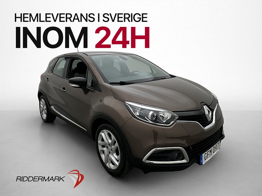 Renault Captur 0.9 TCe 90hk M-Värmare Navi P-Sensorer BT